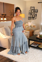 Load image into Gallery viewer, O&H Wind Song Ruffle Wide Leg Jumpsuit