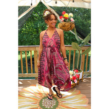 Load image into Gallery viewer, Morocco Coral Convertible Jumpsuit