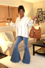 Load image into Gallery viewer, Never Too Many Stripes Oversize Sweater