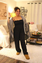 Load image into Gallery viewer, New Wave Tie Strap Jumpsuit