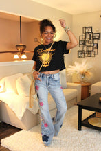 Load image into Gallery viewer, O&H Flower Power Embroidered Jeans