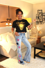 Load image into Gallery viewer, O&H Flower Power Embroidered Jeans