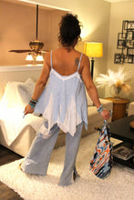 Load image into Gallery viewer, POL Sky Fairy Crochet Lace Top