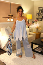 Load image into Gallery viewer, POL Sky Fairy Crochet Lace Top