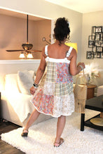 Load image into Gallery viewer, POL Plaid Contrast Mini Dress