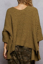 Load image into Gallery viewer, POL Herb Green Classic Sweater Cardigan