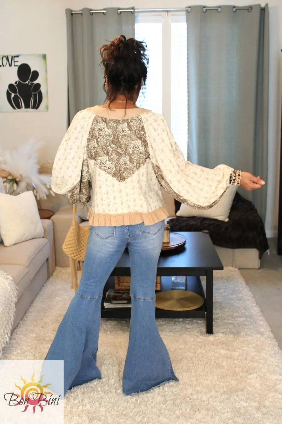 POL Baila Conmigo Boho Blouse