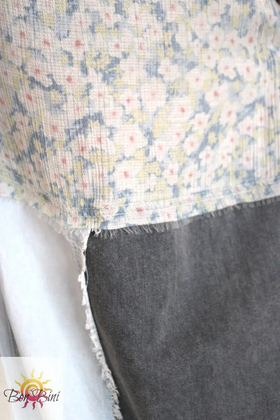 POL Sea Foam Patchwork Pants