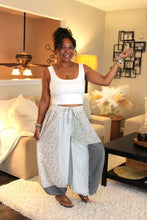 Load image into Gallery viewer, POL Sea Foam Patchwork Pants