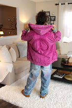 Load image into Gallery viewer, JH Peace Mineral Wash Hoodie Cardigan