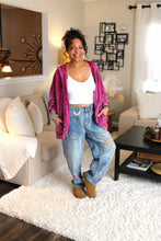 Load image into Gallery viewer, JH Peace Mineral Wash Hoodie Cardigan