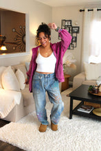 Load image into Gallery viewer, O&H Artistic Flower Embroidered Washed Denim Jeans