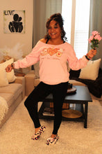 Load image into Gallery viewer, Peace, Love, Valentines Sweatshirt