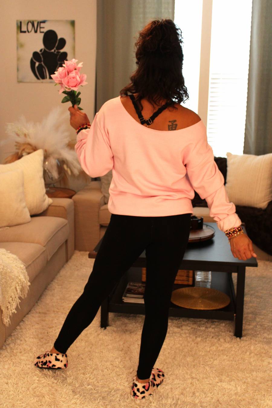 Peace, Love, Valentines Sweatshirt