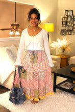 Load image into Gallery viewer, YT Picture Perfect Patchwork Skirt