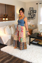 Load image into Gallery viewer, YT Latte Patchwork Delight Pants