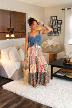 Load image into Gallery viewer, YT Latte Patchwork Delight Pants