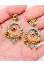 Load image into Gallery viewer, Sea Of Stars Pendant Earrings