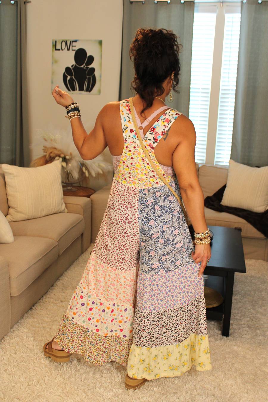 Suncatcher Patchwork Overalls