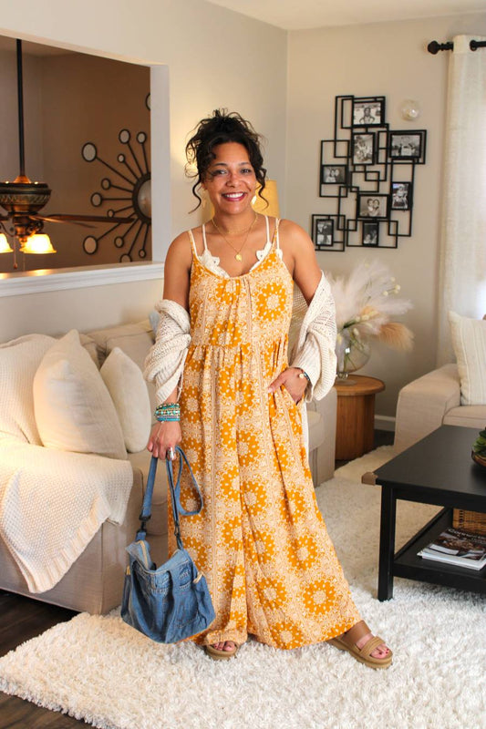 Sunshine Wide Leg Jumpsuit