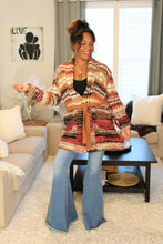 Load image into Gallery viewer, Touch Of The Horizon Knit Cardigan