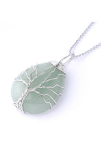 Load image into Gallery viewer, Tree of the Green Aventurine Necklace