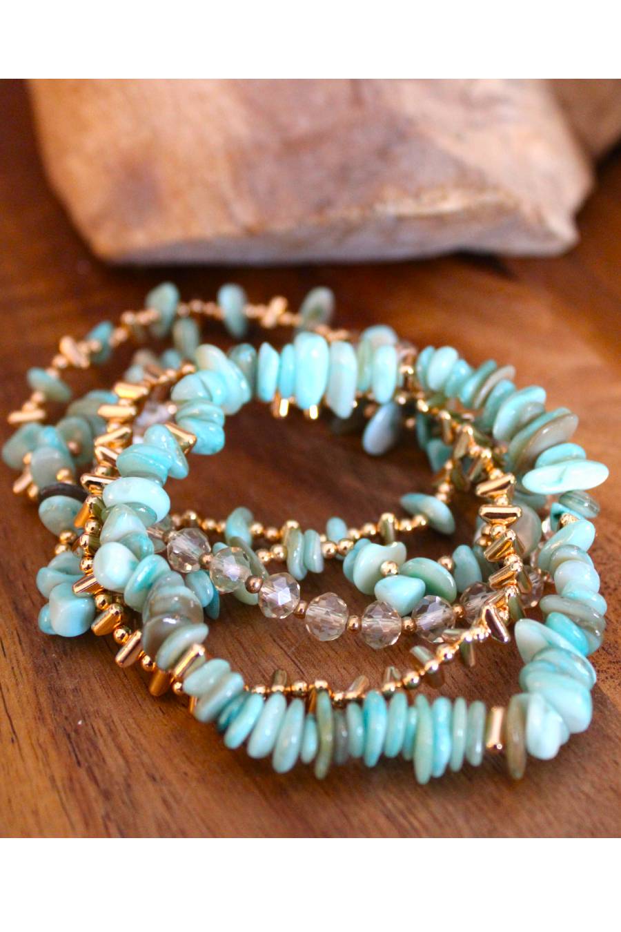 Turquoise Mermaid boho Bracelets