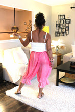 Load image into Gallery viewer, Watermelon Sparkle Bloomer Midi Capri Short