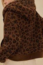 Load image into Gallery viewer, Wild Style Leopard Hoodie