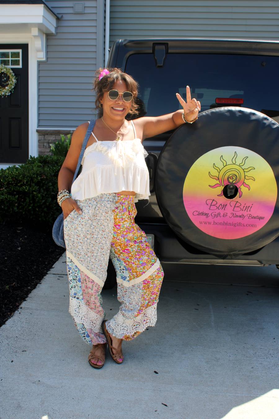 YT Color Of Dreams Boho Patchwork Harem Pants
