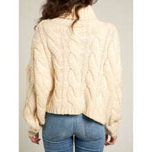 Load image into Gallery viewer, Aria Knitted Turtle Neck Sweater