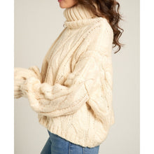 Load image into Gallery viewer, Aria Knitted Turtle Neck Sweater
