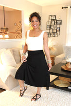 Load image into Gallery viewer, Bamboo Midi Flare Skirt