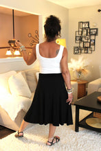 Load image into Gallery viewer, Bamboo Midi Flare Skirt
