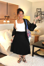 Load image into Gallery viewer, Bamboo Midi Flare Skirt