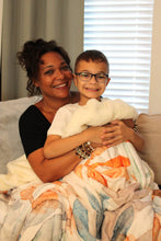 Load image into Gallery viewer, Super Soft Swirl Leaf Blanket