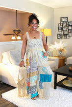 Load image into Gallery viewer, Bohemian Sands Smocked Jumpsuit