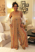 Load image into Gallery viewer, Bohemian Sunset Wide Leg Jumpsuit