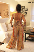 Load image into Gallery viewer, Bohemian Sunset Wide Leg Jumpsuit