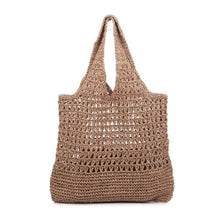 Load image into Gallery viewer, Boho Beach Woven Tote