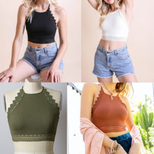 Load image into Gallery viewer, Sincerely Me Crochet Lace Bralette