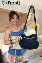 Load image into Gallery viewer, Boho Jean Tote Bag