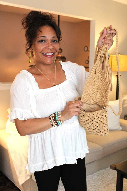 Sunfade Fringe Shoulder Bag