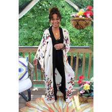 Load image into Gallery viewer, Butterfly Haven Long Kimono