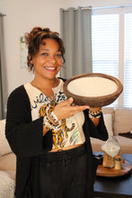 Load image into Gallery viewer, No. 9 Wooden Dough Bowl Candle