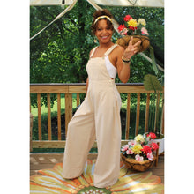 Load image into Gallery viewer, Cargo Drawstring Overall Jumpsuit