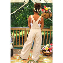 Load image into Gallery viewer, Cargo Drawstring Overall Jumpsuit