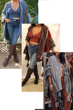 Load image into Gallery viewer, Chunky Boho Ruana