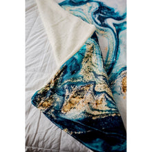 Load image into Gallery viewer, Super Soft Ocean Swirl Blanket