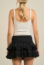 Load image into Gallery viewer, Cute Floral Ribbed Tank Top